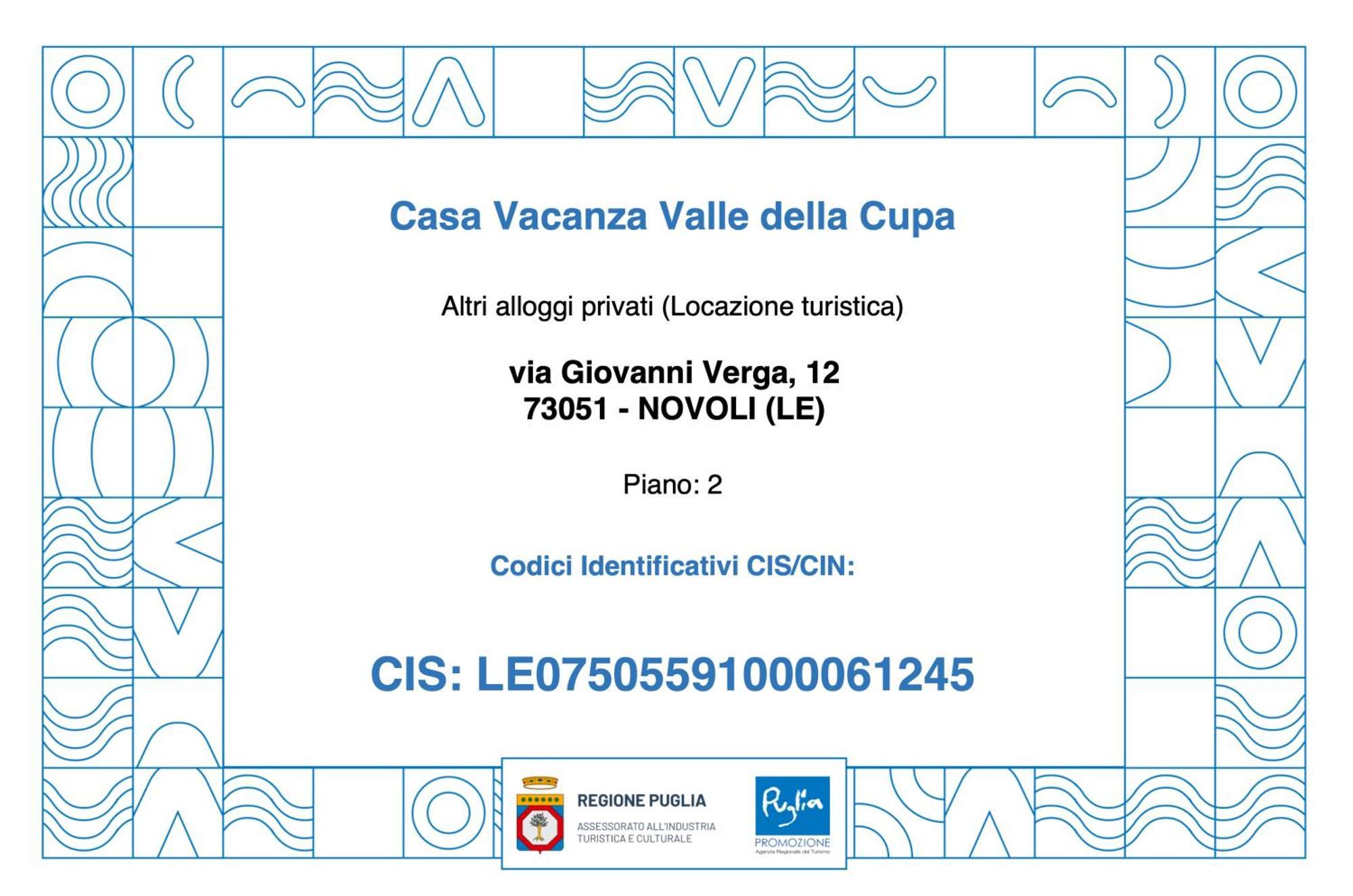Casa Vacanza Valle Della Cupa Novoli Bagian luar foto